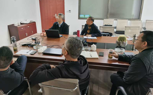 貴州桐梓萬順煤礦集團攜手重慶邁爾共商討研究井下智能鉆孔與擴孔技術